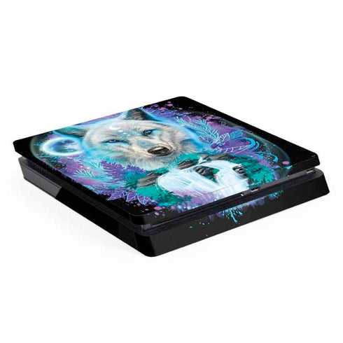 Night Wolf by Sheena Pike PlayStation PS4 Skins
