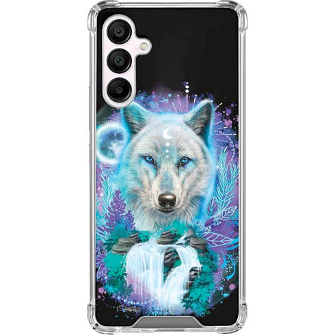 Night Wolf by Sheena Pike Galaxy A16 5G Clear Case