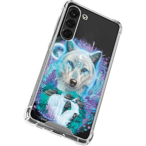 Night Wolf by Sheena Pike Galaxy S24 FE Clear Case