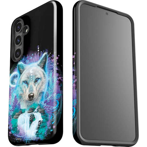 Night Wolf by Sheena Pike Galaxy S25 Impact Case