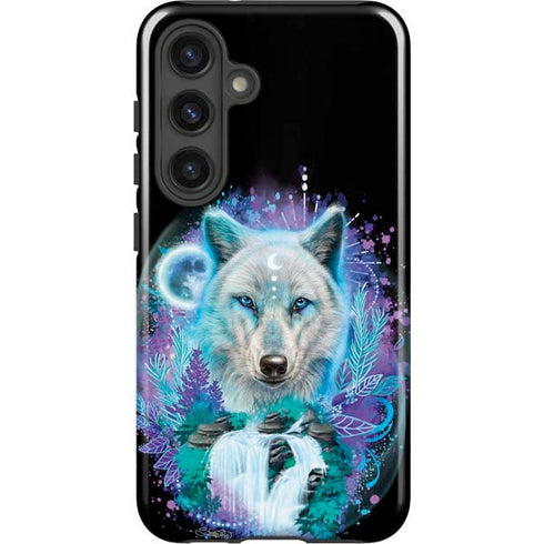 Night Wolf by Sheena Pike Galaxy S25 Plus Impact Case