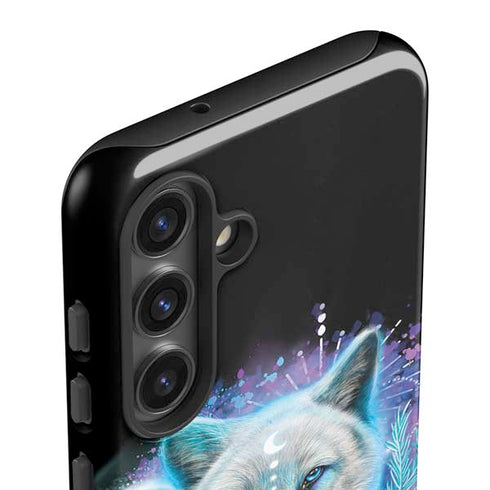 Night Wolf by Sheena Pike Galaxy S25 Plus Impact Case