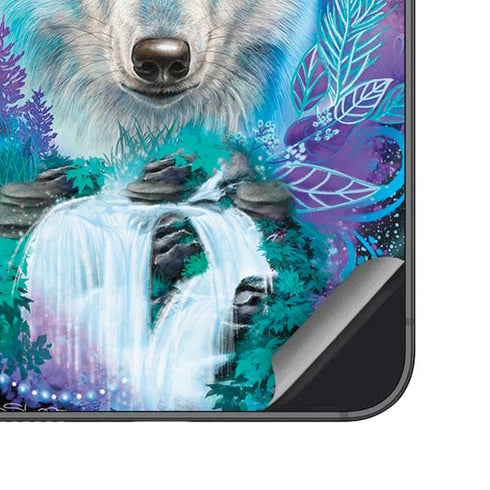 Night Wolf by Sheena Pike Galaxy S24 Plus Skin