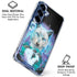 Night Wolf by Sheena Pike Galaxy S25 Clear Case