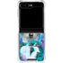 Night Wolf by Sheena Pike Galaxy Z Flip6 Clear Case