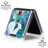 Night Wolf by Sheena Pike Galaxy Z Flip6 Clear Case