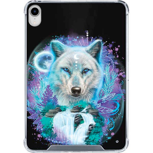 Night Wolf by Sheena Pike iPad 11th Gen (2025) Clear Case