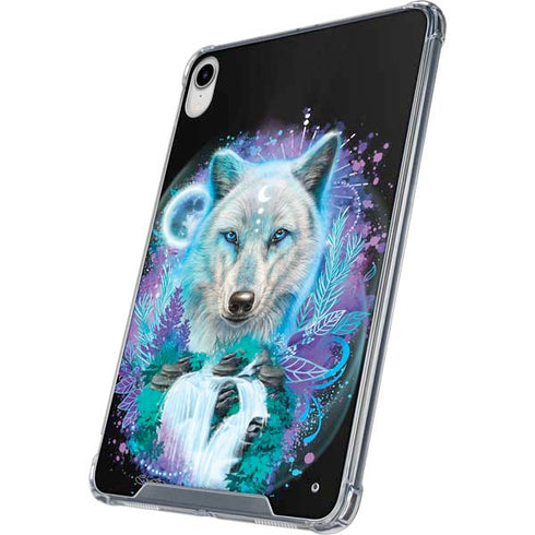 Night Wolf by Sheena Pike iPad 11th Gen (2025) Clear Case
