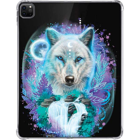 Night Wolf by Sheena Pike iPad Pro 11in (2024) Clear Case
