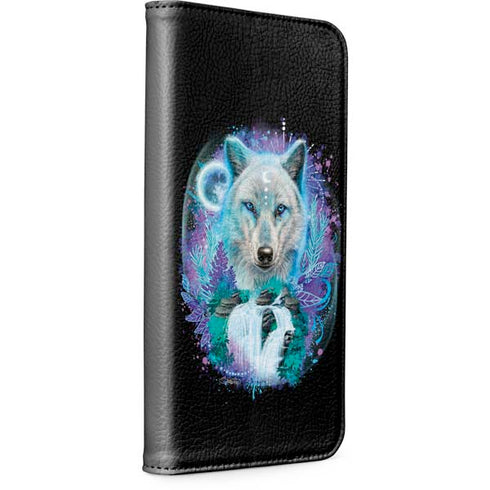 Night Wolf by Sheena Pike iPhone 13 Folio Case