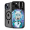 Night Wolf by Sheena Pike iPhone 15 Plus Kickstand Case