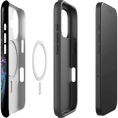 Night Wolf by Sheena Pike iPhone 16 Plus Magsafe Impact Case