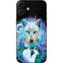 Night Wolf by Sheena Pike iPhone 16 Plus Skin