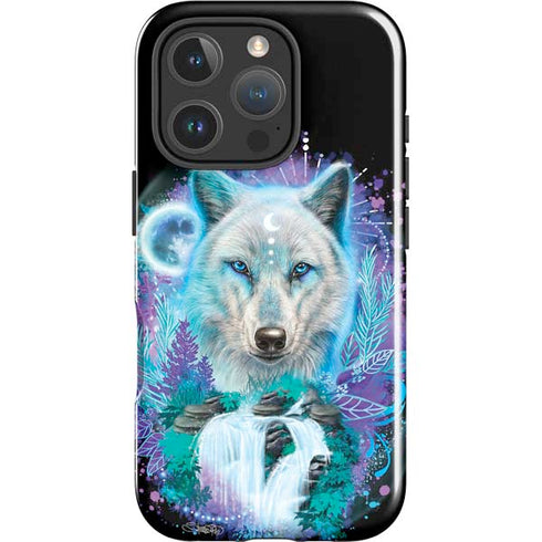 Night Wolf by Sheena Pike iPhone 16 Pro Impact Case