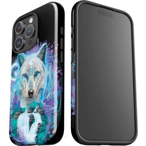 Night Wolf by Sheena Pike iPhone 16 Pro Impact Case