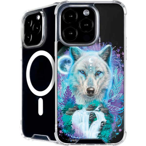 Night Wolf by Sheena Pike iPhone 16 Pro MagSafe Case