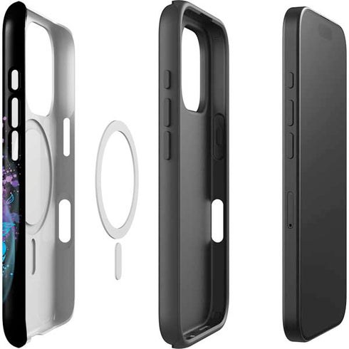 Night Wolf by Sheena Pike iPhone 16 Pro Magsafe Impact Case