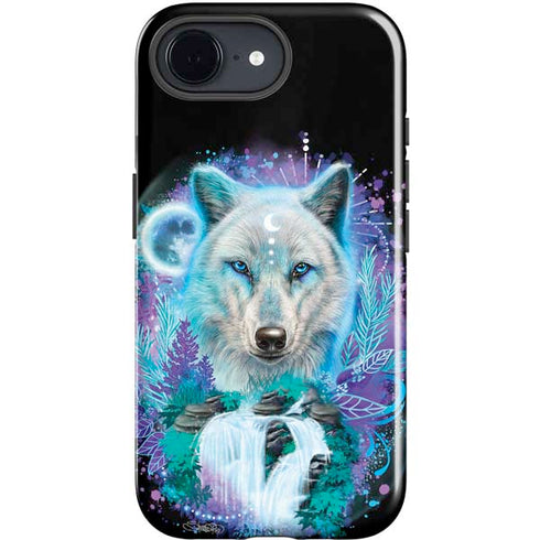 Night Wolf by Sheena Pike iPhone 16e Impact Case