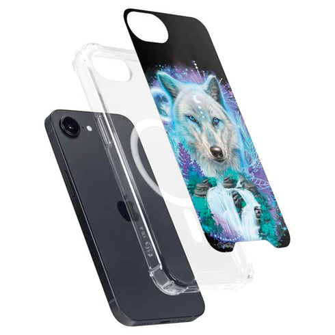 Night Wolf by Sheena Pike iPhone 16e MagSafe Case