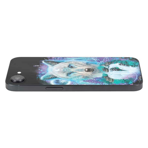 Night Wolf by Sheena Pike iPhone 16e Skin