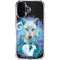 Night Wolf by Sheena Pike iPhone 17 Clear Case
