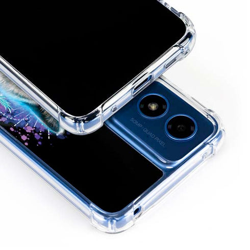 Night Wolf by Sheena Pike Moto G 5G (2024) Clear Case