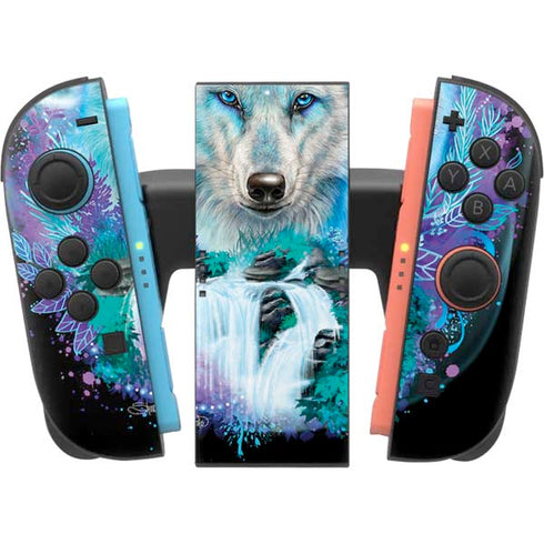 Night Wolf by Sheena Pike Nintendo Switch 2 (2025) Joy-Con Controller Skin