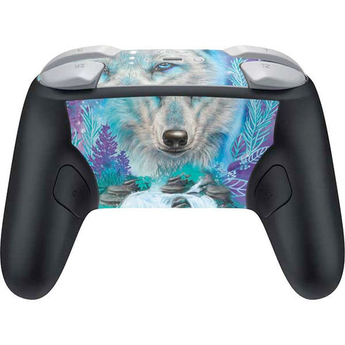 Night Wolf by Sheena Pike Nintendo Switch 2 (2025) Pro Controller Skin