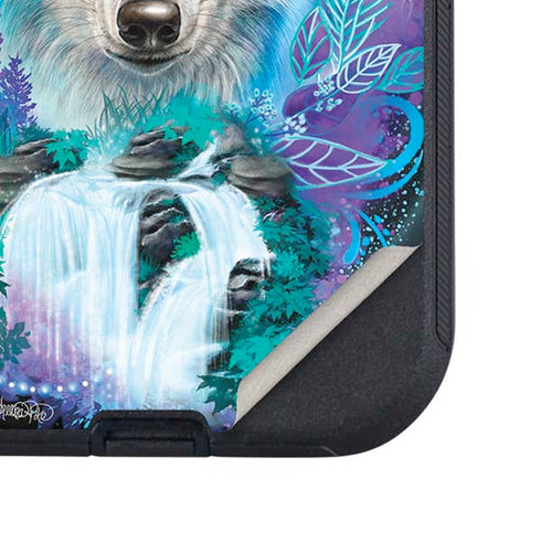 Night Wolf by Sheena Pike Otterbox Defender iPhone Skin