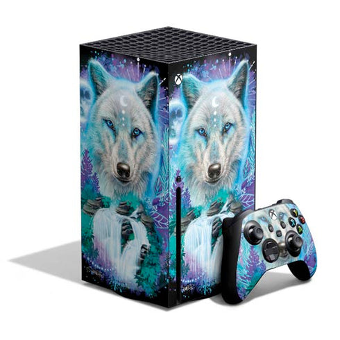Night Wolf by Sheena Pike Xbox Series X Skins