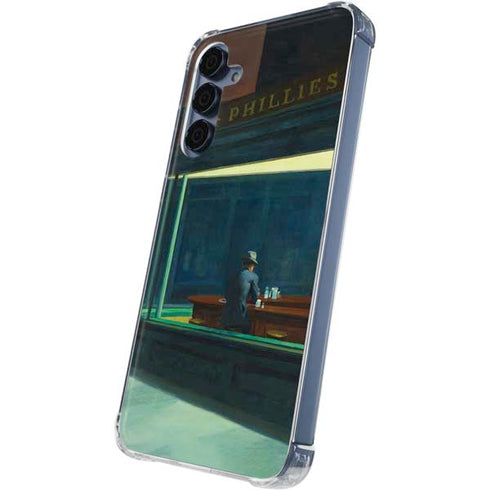 Edward Hopper Nighthawks 1942 Galaxy A55 5G Clear Case