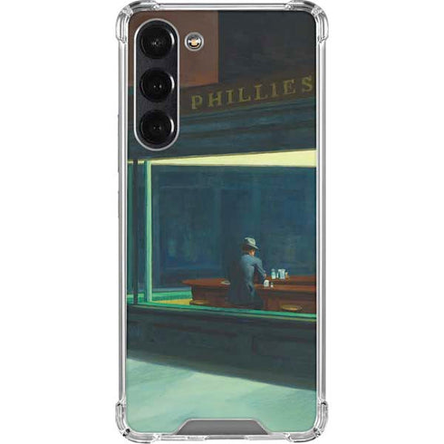 Edward Hopper Nighthawks 1942 Galaxy S24 FE Clear Case
