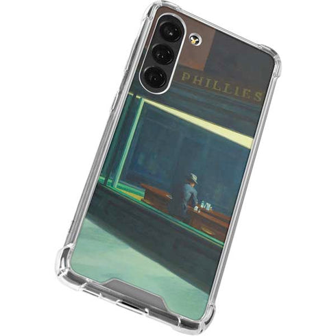 Edward Hopper Nighthawks 1942 Galaxy S24 FE Clear Case