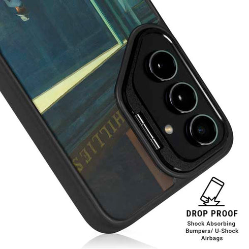 Edward Hopper Nighthawks 1942 Galaxy S25 Plus Kickstand Case