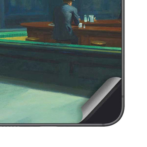 Edward Hopper Nighthawks 1942 Galaxy S25 Plus Skin