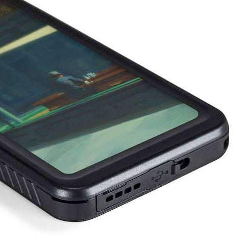 Edward Hopper Nighthawks 1942 Galaxy S24 Plus Waterproof Case