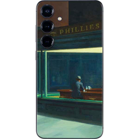 Edward Hopper Nighthawks 1942 Galaxy S25 Skin
