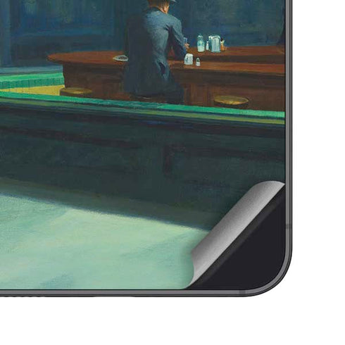 Edward Hopper Nighthawks 1942 Galaxy S25 Skin