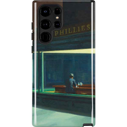 Edward Hopper Nighthawks 1942 Galaxy S25 Ultra Impact Case