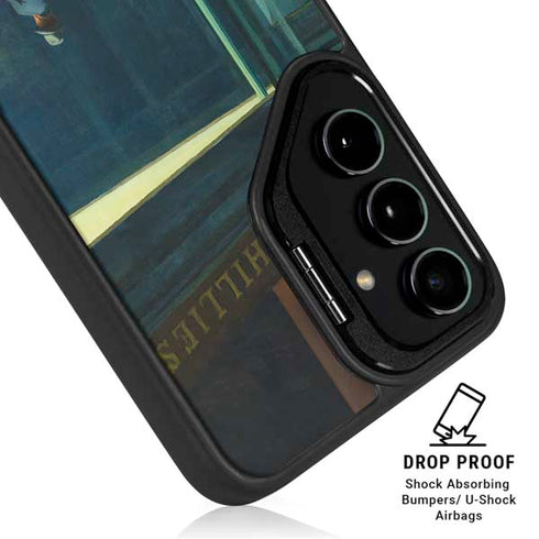 Edward Hopper Nighthawks 1942 Galaxy S25 Ultra Kickstand Case