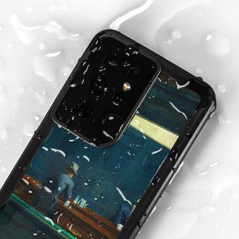 Edward Hopper Nighthawks 1942 Galaxy S24 Ultra Waterproof Case