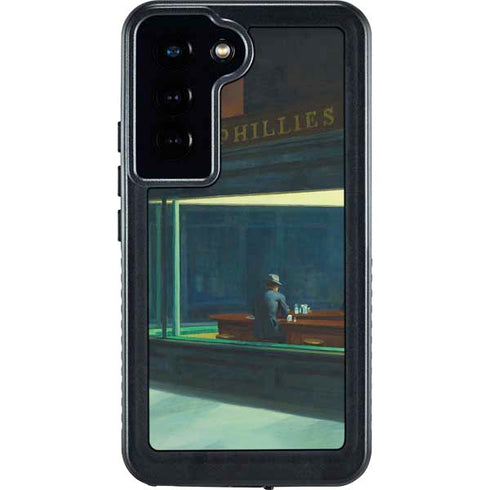 Edward Hopper Nighthawks 1942 Galaxy S24 Waterproof Case