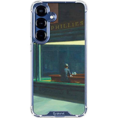 Edward Hopper Nighthawks 1942 Galaxy S25 Plus Clear Case