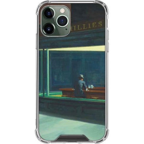 Edward Hopper Nighthawks 1942 iPhone 12 Pro Clear Case