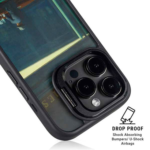 Edward Hopper Nighthawks 1942 iPhone 13 Pro Max Kickstand Case