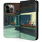 Edward Hopper Nighthawks 1942 iPhone 14 Pro Folio Case
