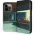 Edward Hopper Nighthawks 1942 iPhone 14 Pro Folio Case