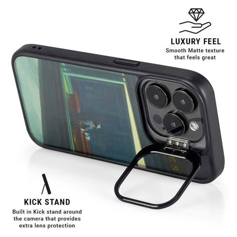 Edward Hopper Nighthawks 1942 iPhone 14 Pro Max Kickstand Case