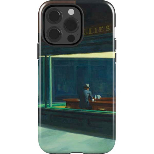 Edward Hopper Nighthawks 1942 iPhone 15 Pro Impact Case