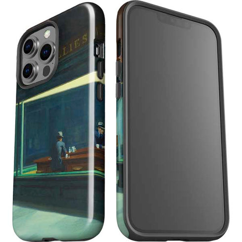 Edward Hopper Nighthawks 1942 iPhone 15 Pro Impact Case